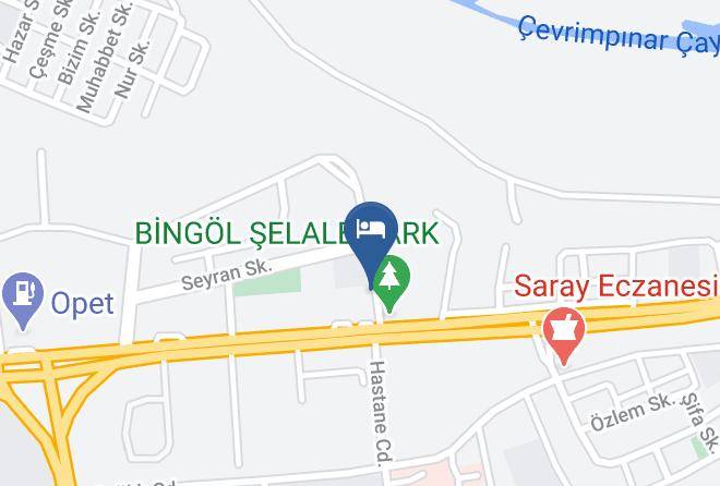 Bingol Cayboyu - Binkap Resort Otel Maps