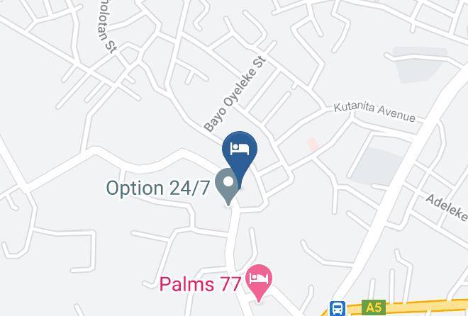 Ibadan - Bino Hotels Maps