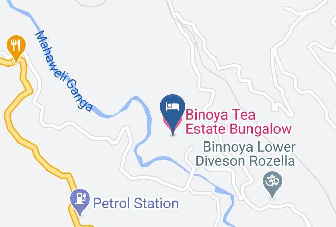 Kandy - Binoya Tea Estate Bungalow Maps