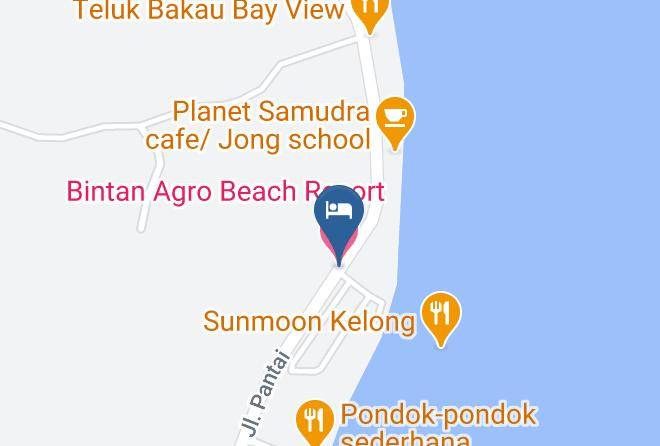 Bintan Regency - Bintan Agro Beach Resort Maps