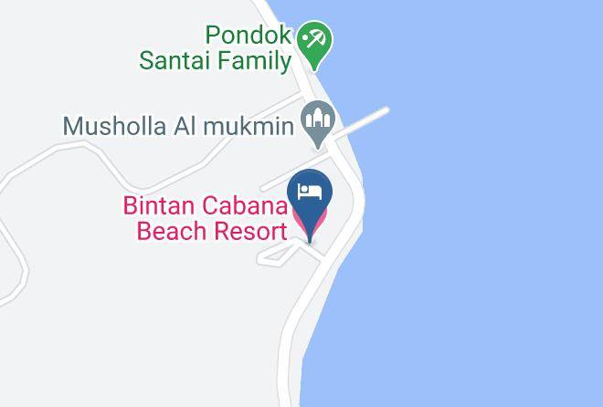 Bintan Regency - Bintan Cabana Beach Resort Maps