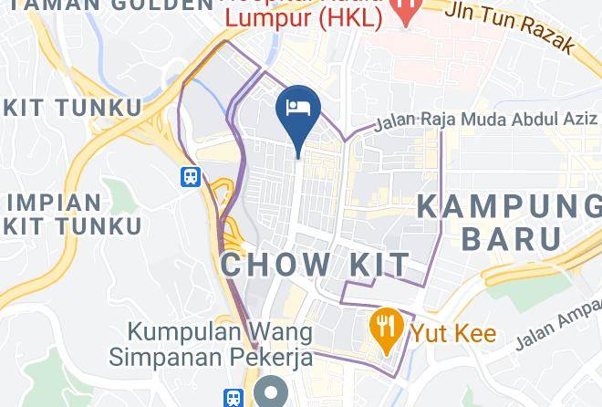 Kuala Lumpur - Bintang Hotel Temporary Close Maps