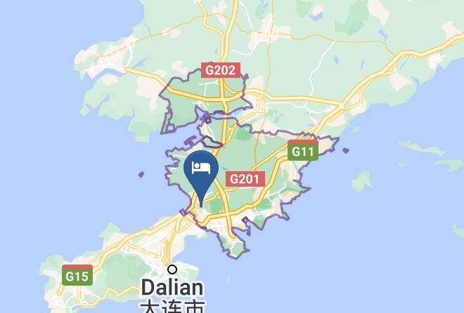 Dalian - Binyue Hotel Maps