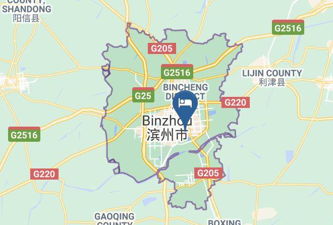 Binzhou - Binzhou Hejia Hotel Maps