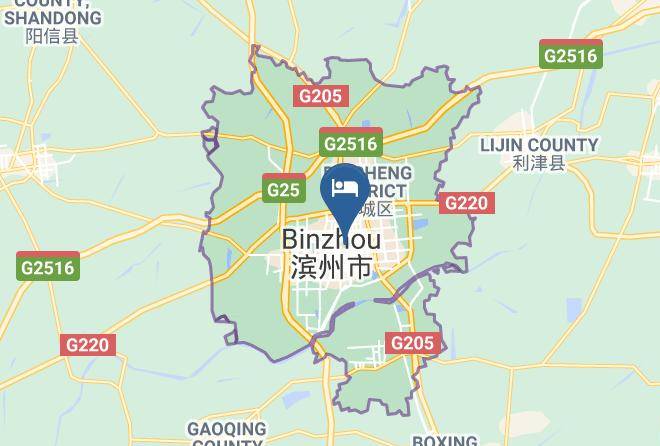 Binzhou - Binzhou Junyuan Business Hotel Maps