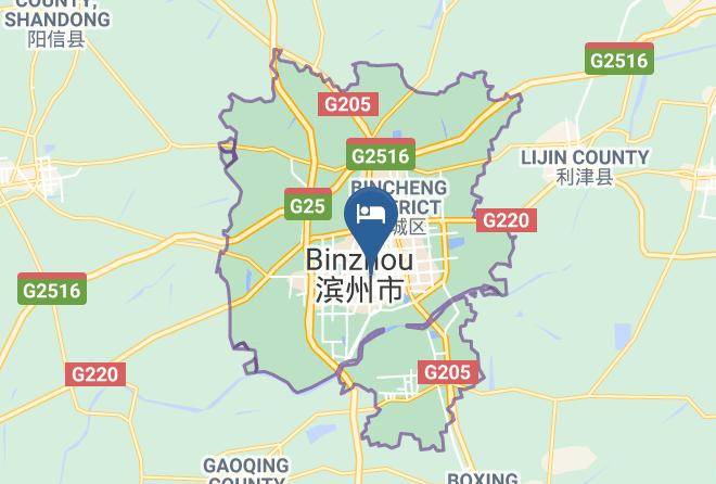 Binzhou - Binzhou Qianxi Hotel Maps