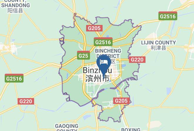 Binzhou - Binzhou Xier Kang Hotel Maps