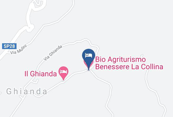 Pistoia - Bio Agriturismo Benessere La Collina Maps