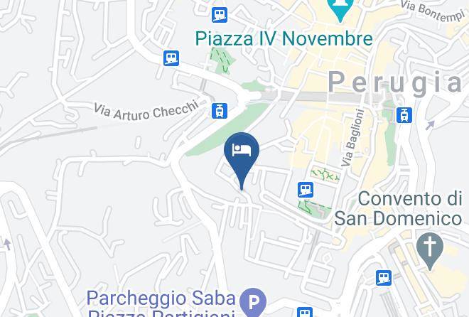 Perugia - Bio B&b Della Mandorla Maps