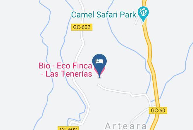 Bio Eco Finca Las Tenerias Map