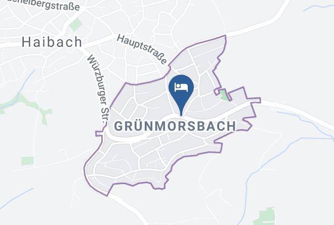 Bio Hotel Frankenhof Aschaffenburg Garni Map