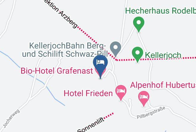 Schwaz - Bio Hotel Grafenast Maps