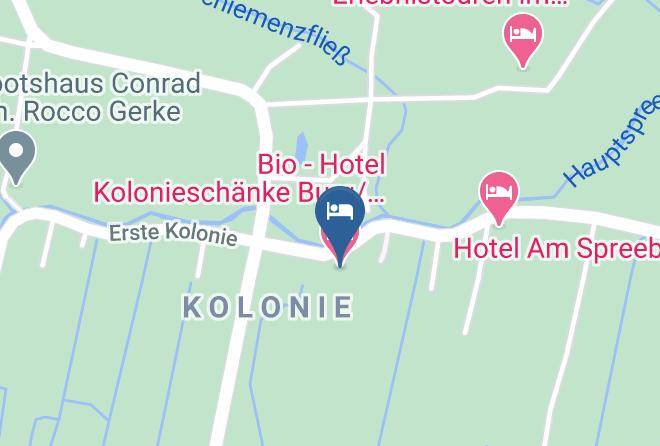 Bio Hotel Kolonieschanke Burg Spreewald Map