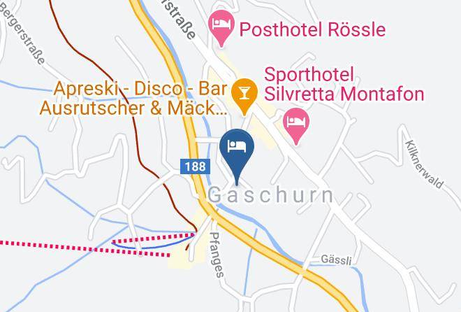 Bludenz - Bio Hotel Saladina Maps