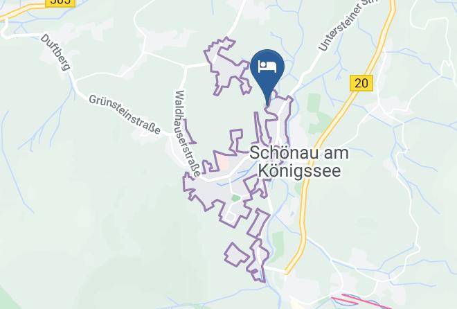 Berchtesgadener Land - Bio & Wohlfuhlpension Krennleiten Maps