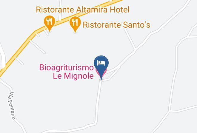 Chieti - Bioagriturismo Le Mignole Maps