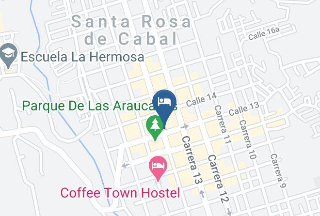Santa Rosa De Cabal - Bioaventours Maps