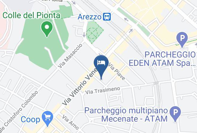 Arezzo - Biobenessere B&b Maps