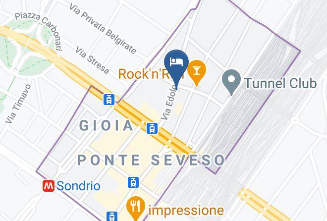 Milan - Biocity Hotel Milano Maps