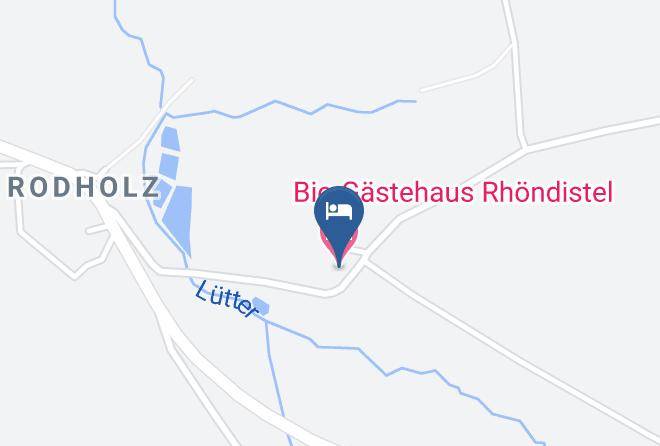Fulda - Bio Gastehaus Rhondistel Maps