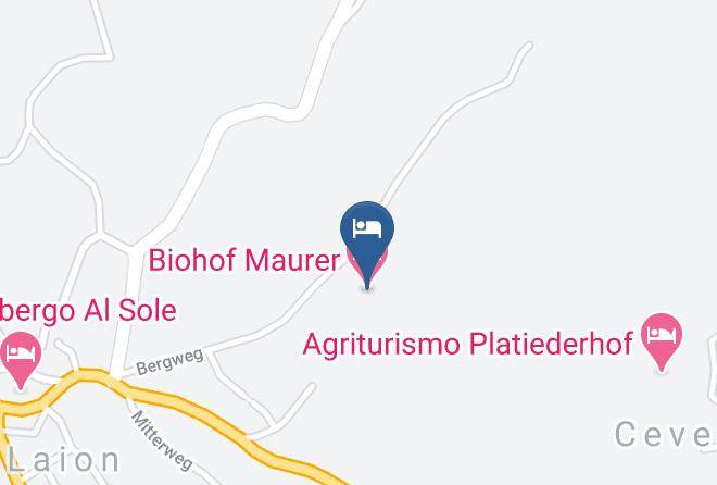 Bolzano - Biohof Maurer Maps