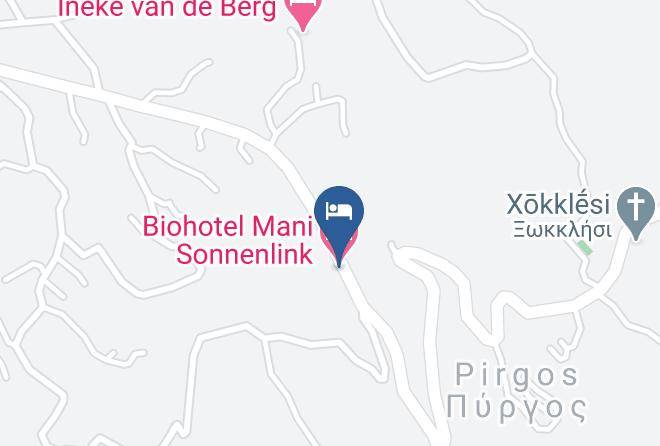 Messinia - Biohotel Mani Sonnenlink Maps