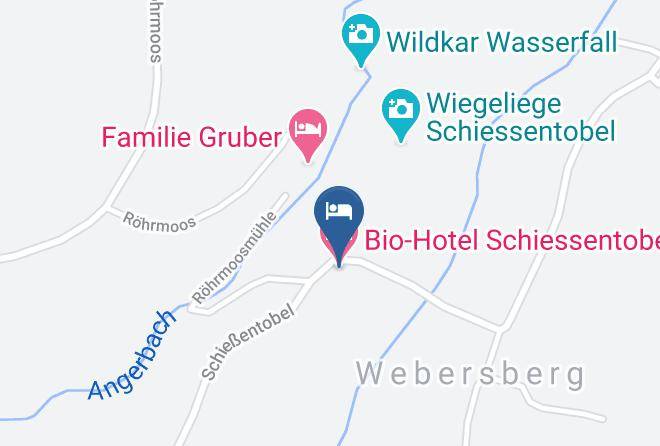 Salzburg Umgebung - Bio Hotel Schiessentobel Maps