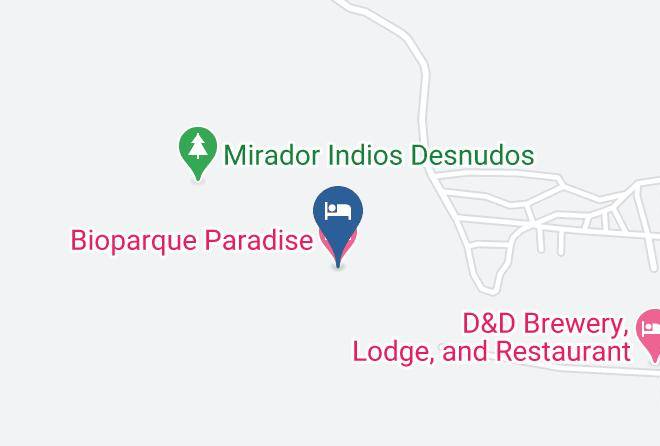 Santa Cruz De Yojoa - Bioparque Paradise Maps