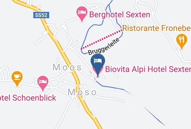 Bolzano - Biovita Alpi Hotel Sexten Maps