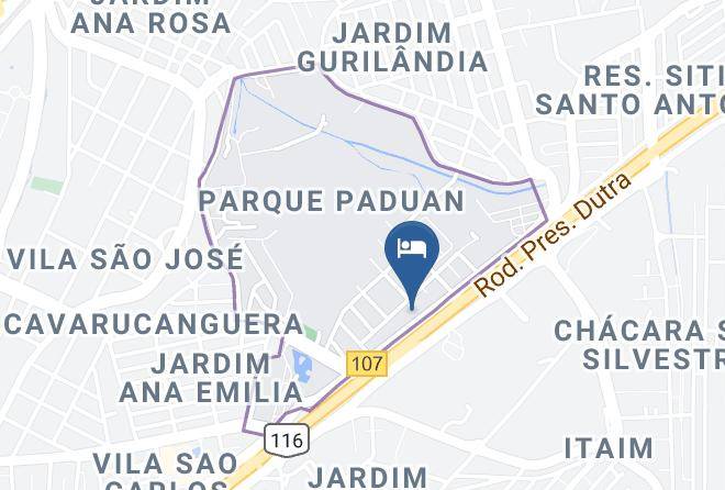 Taubate - Bip's Motel Maps