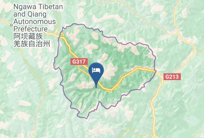 Aba Zangzu Qiangzu Aut Prefecture - Bipenggou Hotel Maps
