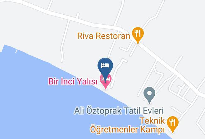 Balikesir - Bir Inci Yalisi Otel Beach Maps
