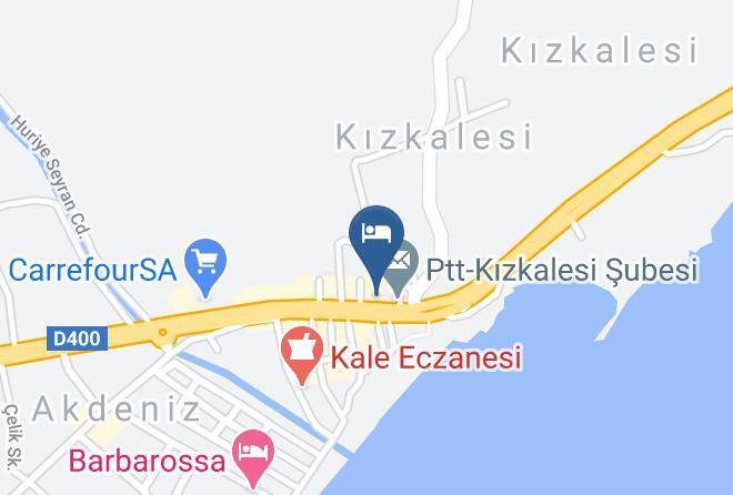 Erdemli - Bir Umut Otel Maps