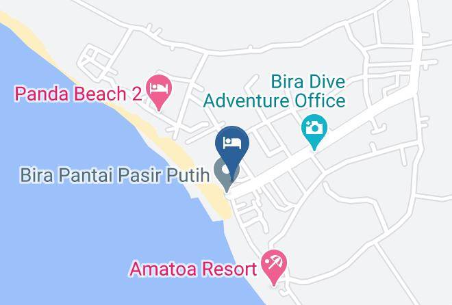 Bulukumba Regency - Bira Beach Hotel And Restaurant Maps