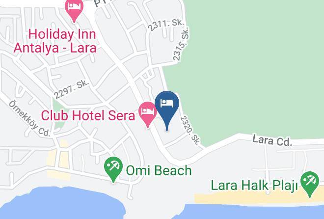 Muratpasa - Birbutikhotel Maps