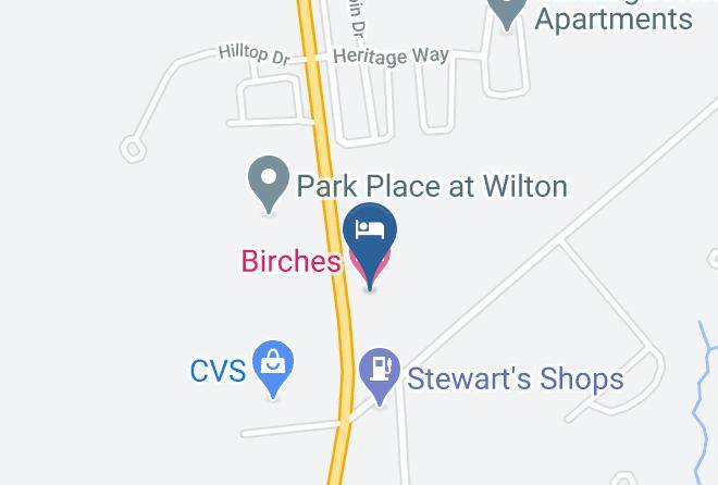 Saratoga - Birches Motel Maps