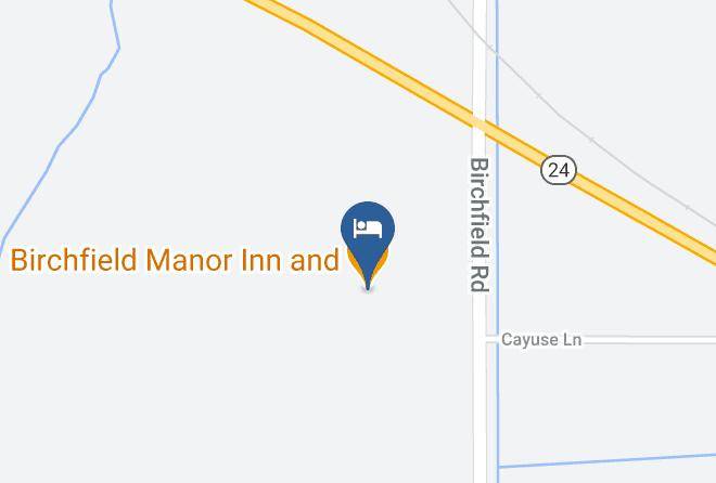 Yakima - Birchfield Manor Inn And Restaurant Maps