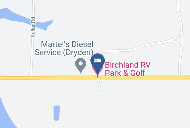 Kenora - Birchland Rv Park & Golf Maps