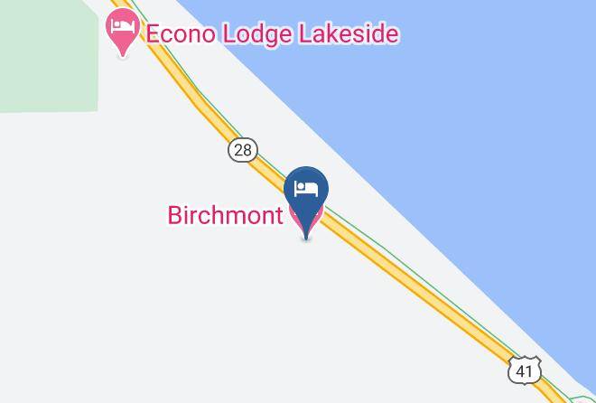 Marquette County - Birchmont Motel Maps