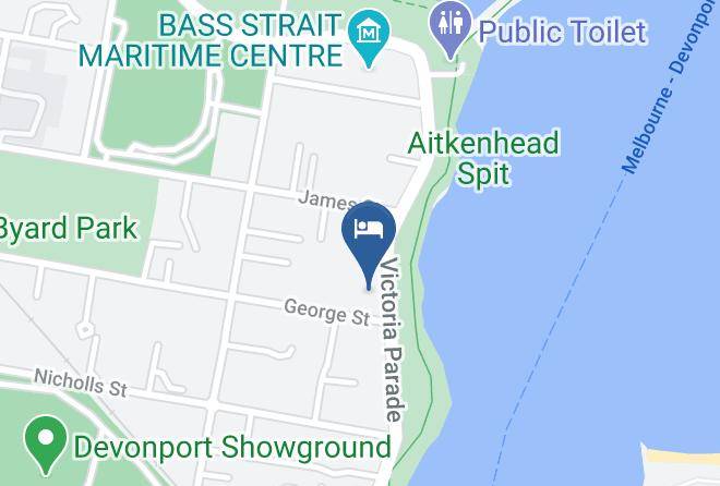 Devonport - Birchwood Accommodation Devonport Maps