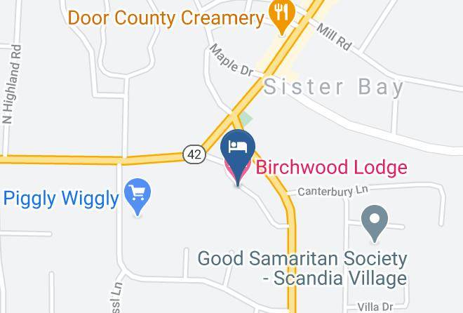 Door - Birchwood Lodge Maps