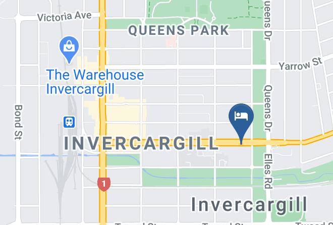 Invercargill - Birchwood Manor Motel Invercargill Maps