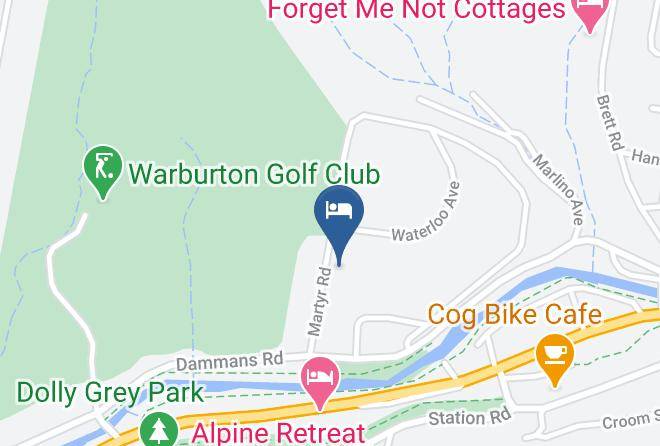 Yarra Ranges - Birchwood Manor Maps
