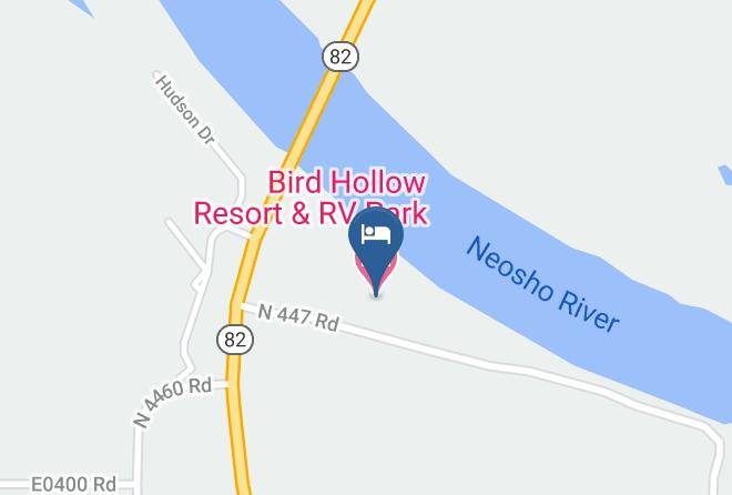 Mayes - Bird Hollow Resort & Rv Park Maps