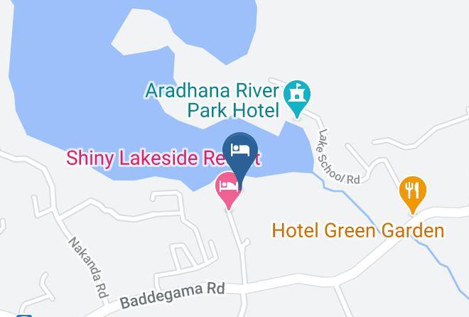 Galle - Bird Lake Resort Maps