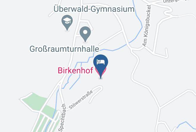 Bergstrase - Birkenhof Maps