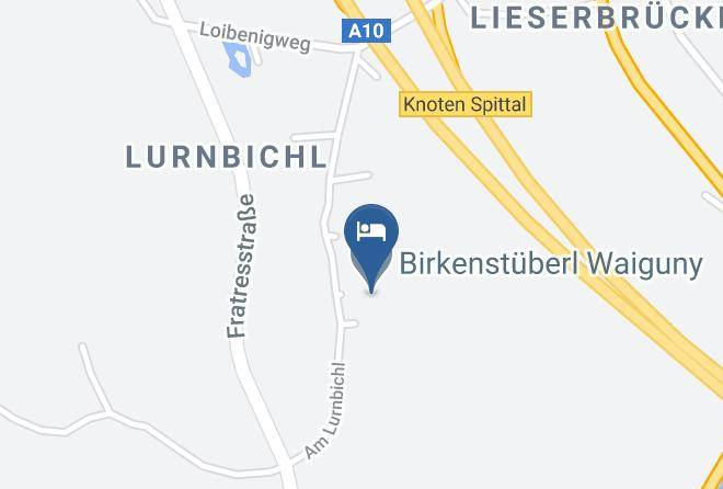 Spittal An Der Drau - Birkenstuberl Waiguny Maps