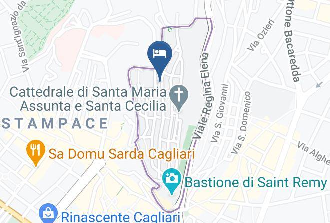 Cagliari - Birkin Castello Maps