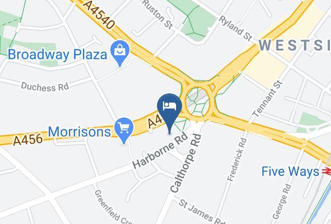 Birmingham - Birmingham Marriott Hotel Maps