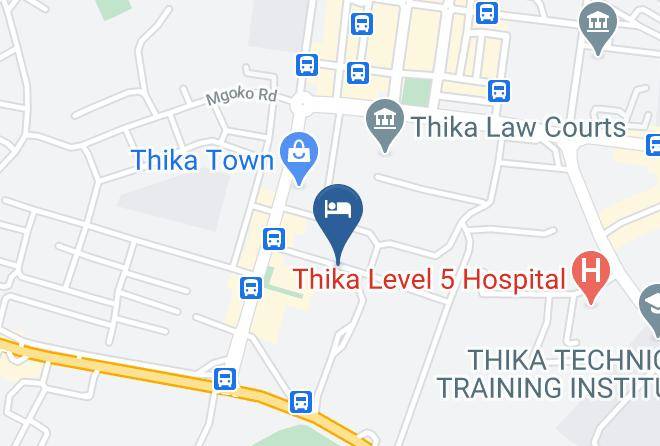 Birmingham Suite Hotel Thika Map - Central - Kiambu